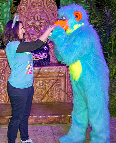 Meeting Fantasmic Monkeys at Disneyland