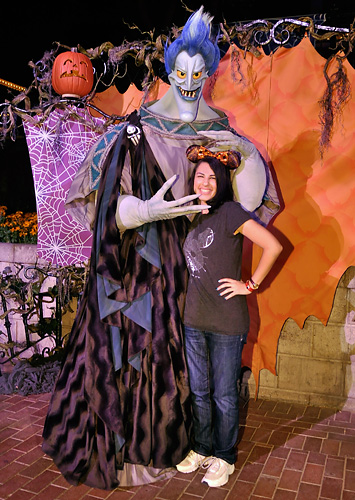 Meeting Hades at Disneyland