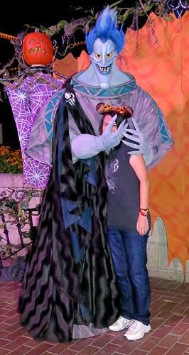 Meeting Hades at Disneyland
