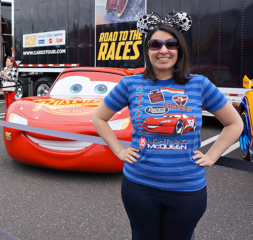 Meeting Lightning McQueen