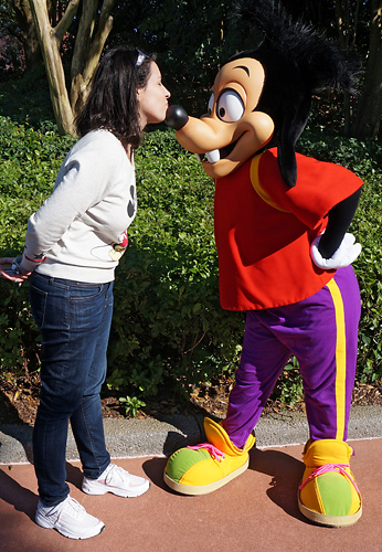 Meeting Max at Disney World