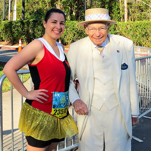 Meeting Richard, Grand Floridian Greeter at Disney World
