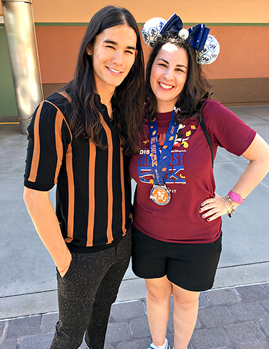 Meeting Booboo Stewart from Descendants