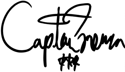 Captain America Autograph at Disneyland