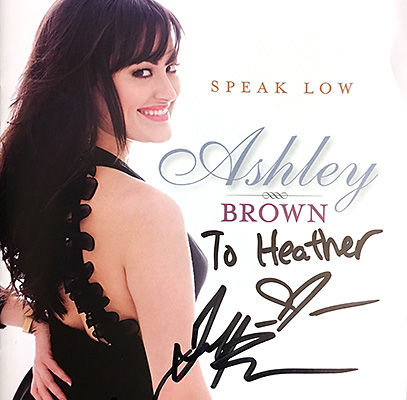Ashley Brown Autograph