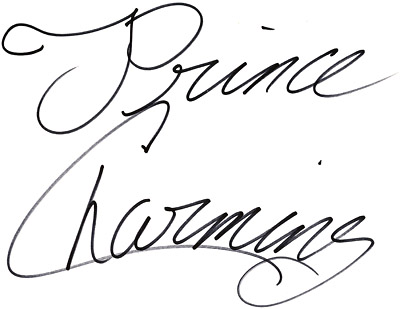 Prince Charming's Autograph at Disney World